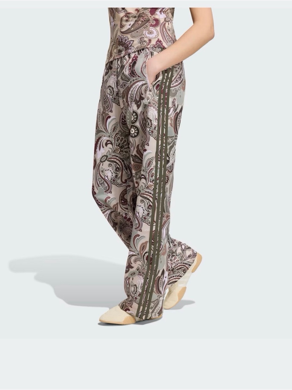 Adidas liberty London firebird track satin pants